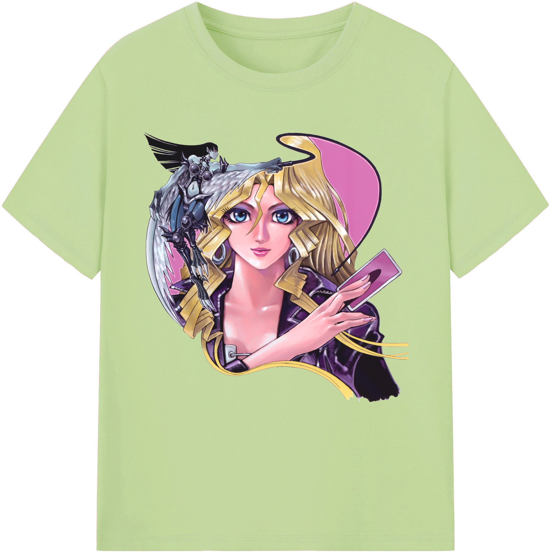 （画像用） 遊☆戯☆王 Yu-Gi-Oh! 綿100％半袖Tシャツ（フロントプリント）